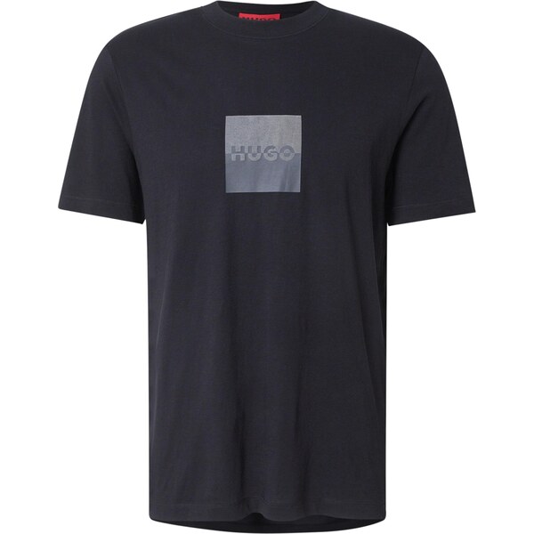 HUGO Tričko Dusplit sivá / tmavosivá / čierna 63586145