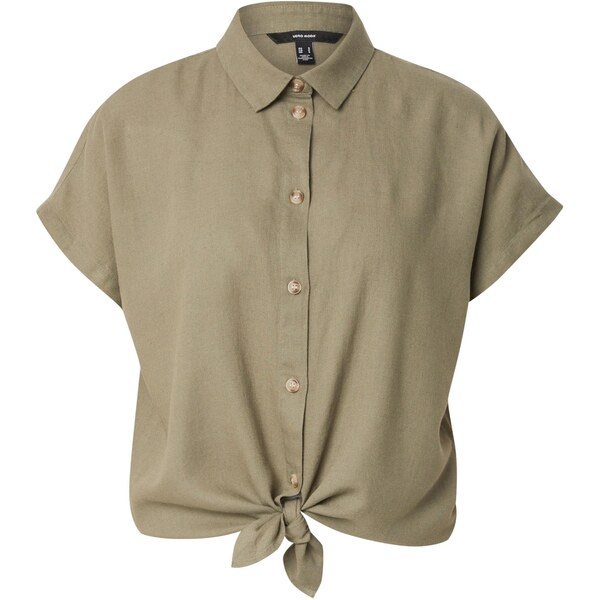 VERO MODA Blúzka VMTHEA olivová 65878453