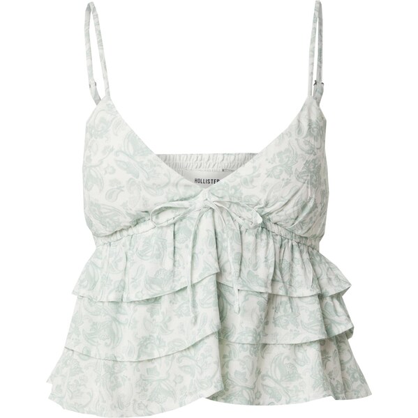 HOLLISTER Top mätová / biela 64391564