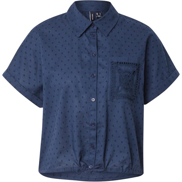VERO MODA Blúzka VMVICA námornícka modrá 65878786