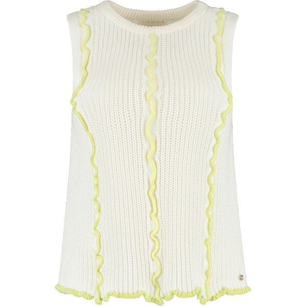 Shiwi Vyšívaný top Harley svetlozelená / biela 64201659