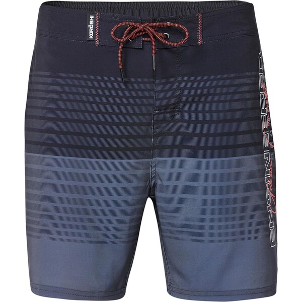 KOROSHI Plavecké šortky námornícka modrá / čadičová / koralová / biela 64413708