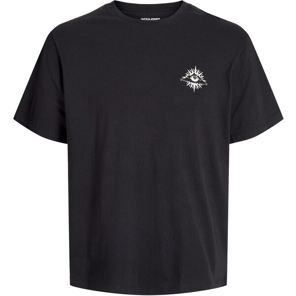 JACK & JONES Tričko JJJACKIE nebielená / čierna 63594408