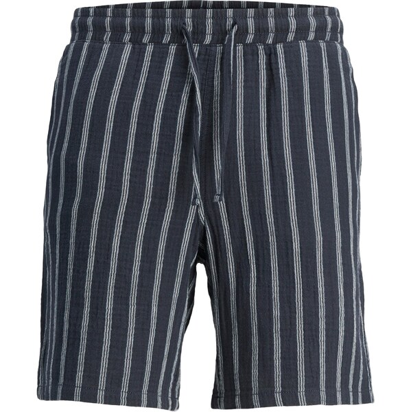 JACK & JONES Nohavice tmavomodrá / biela 63594419