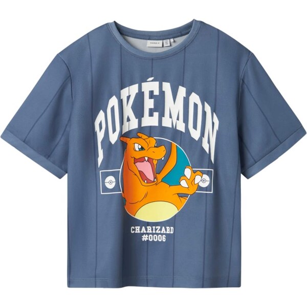 NAME IT Tričko NKMMELT POKEMON zafírová / žltá / oranžová / biela 63594445