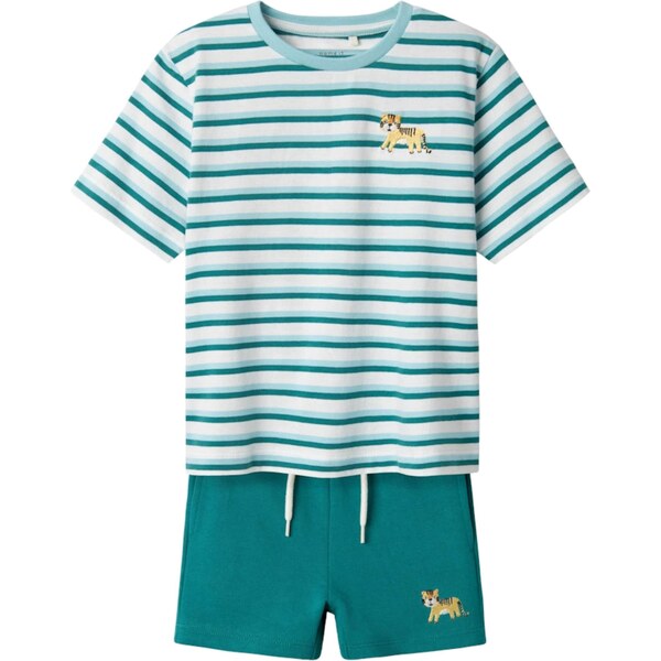 NAME IT Set tyrkysová / svetlomodrá / biela 63594455