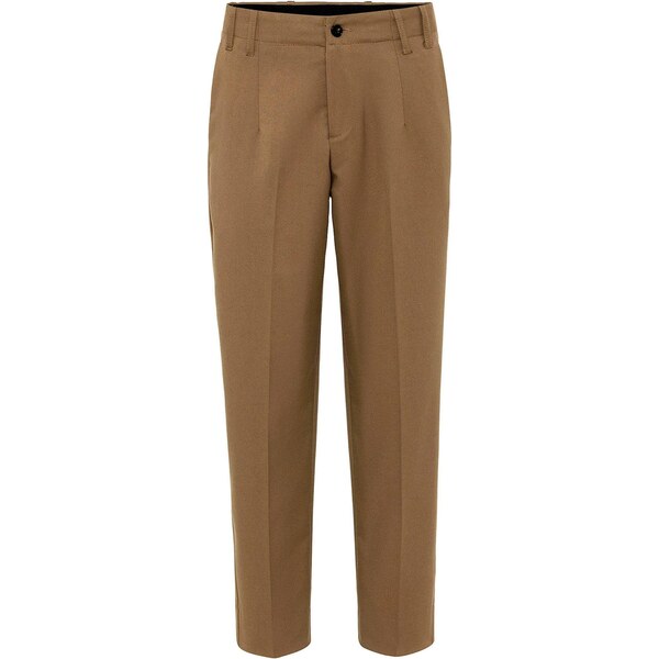 Antioch Plisované nohavice tmavobéžová 65652448