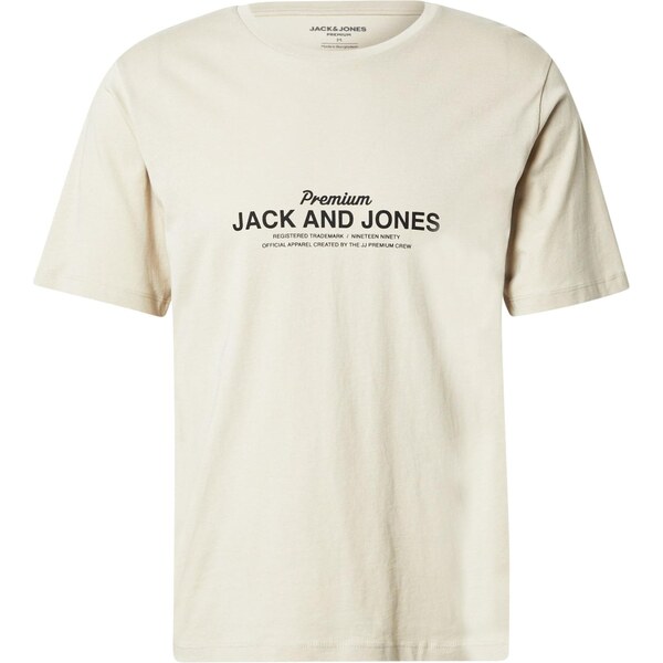 Jack & Jones Premium Tričko JPRBLAFERRIS svetlosivá / čierna 63594748
