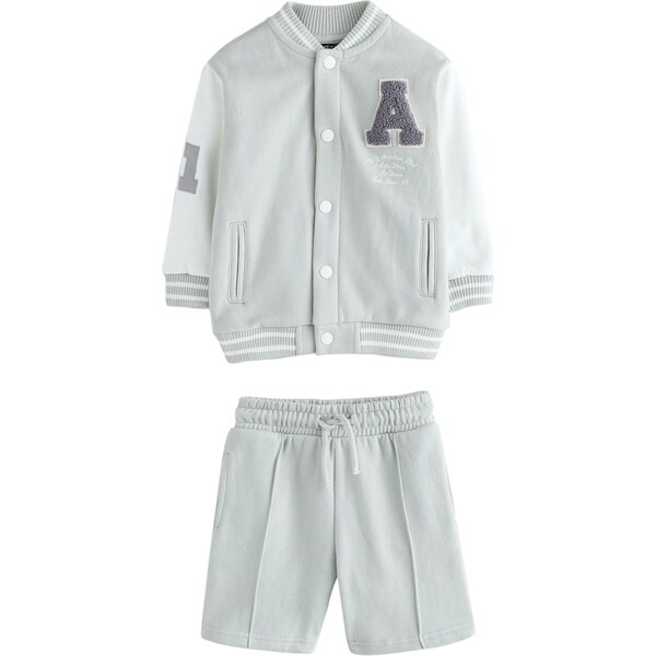 Next Set svetlosivá / biela 64293619