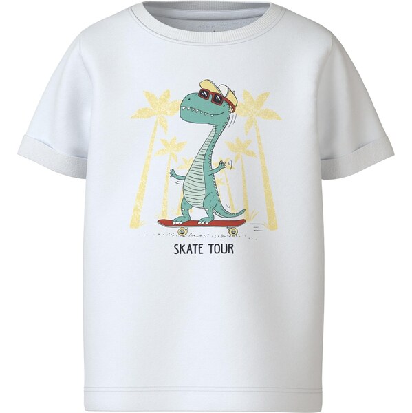 NAME IT Tričko NMMVUX svetložltá / petrolejová / čierna / biela 63594444