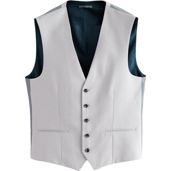 Next Vesta k obleku tmelová / dymovo modrá 65874693