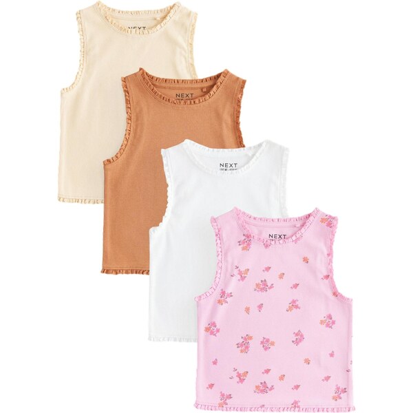 Next Top pastelovo žltá / tmavooranžová / ružová / biela 63594515