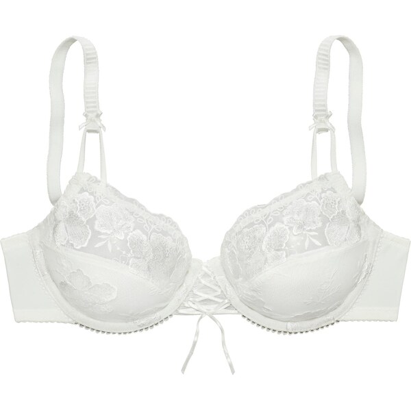 NUANCE Podprsenka perlovo biela 65642615