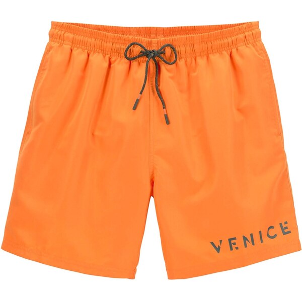 VENICE BEACH Plavecké šortky modrá / oranžová 63599998
