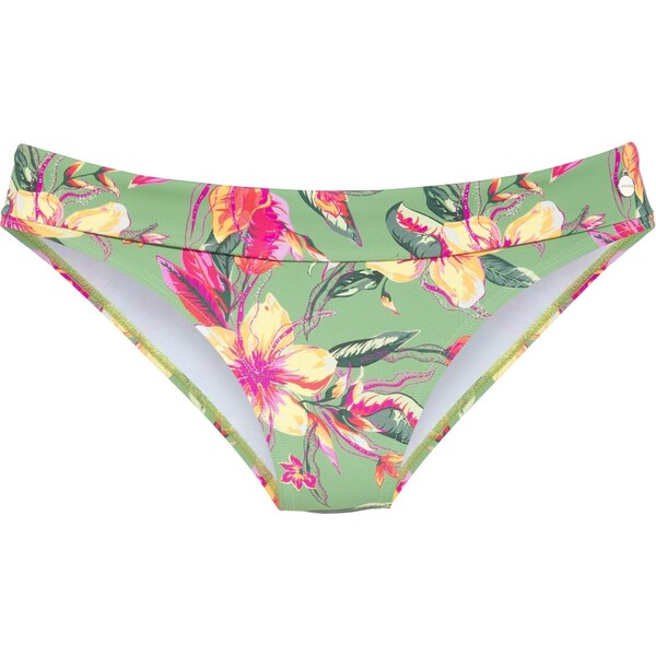 LASCANA Bikinové nohavičky svetlozelená / tmavozelená / svetlooranžová 63603122