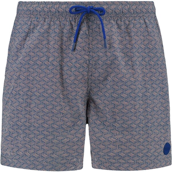 Shiwi Surferské šortky Nate námornícka modrá / oranžová 65052245