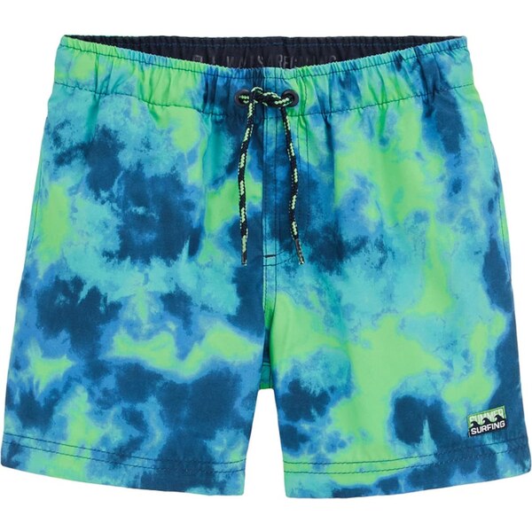 WE Fashion Plavecké šortky námornícka modrá / nebesky modrá / 65878889