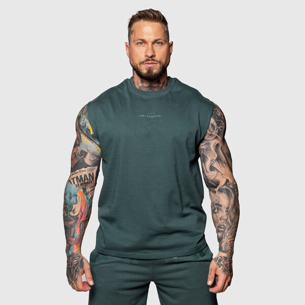 Tielko Iron Aesthetics Muscle Tee, zelené 63598422