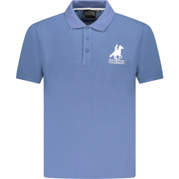 U.S. GRAND Pánske modré polo tričko 64709559
