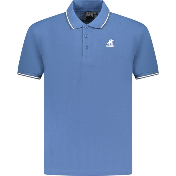 U.S. GRAND Pánske modré polokošele US Grand Polo 64711831