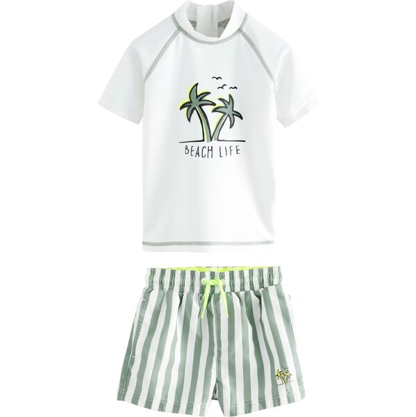 Next Set smaragdová / čierna / biela 64293612