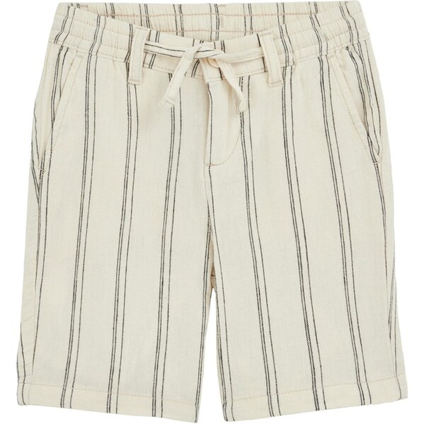 WE Fashion Nohavice slonová kosť / čierna 65878903