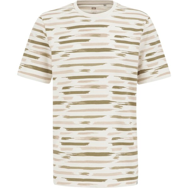 WE Fashion Tričko telová / slonová kosť / olivová 63603229