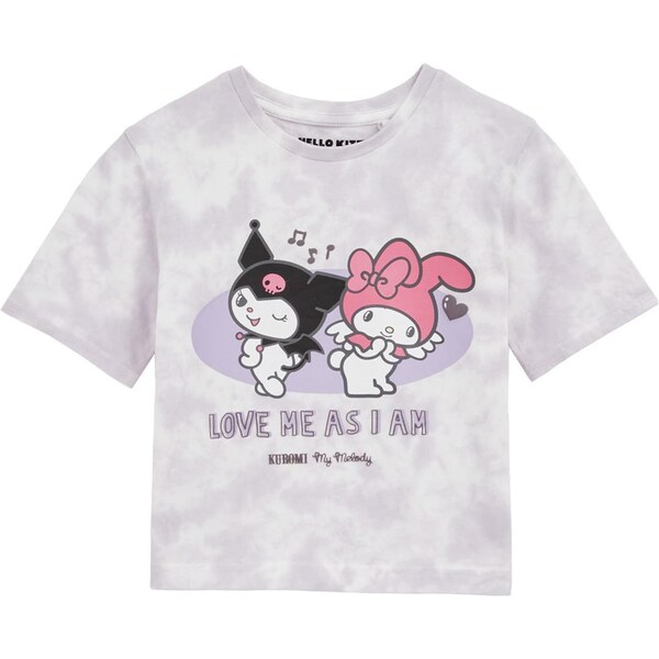 WE Fashion Tričko fialová / levanduľová / ružová / čierna 65652582