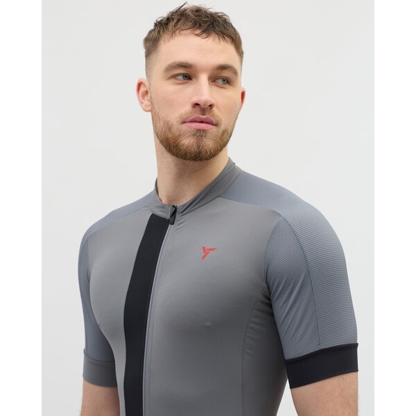 Pánsky cyklo dres Silvini Carnio šedá 63655607