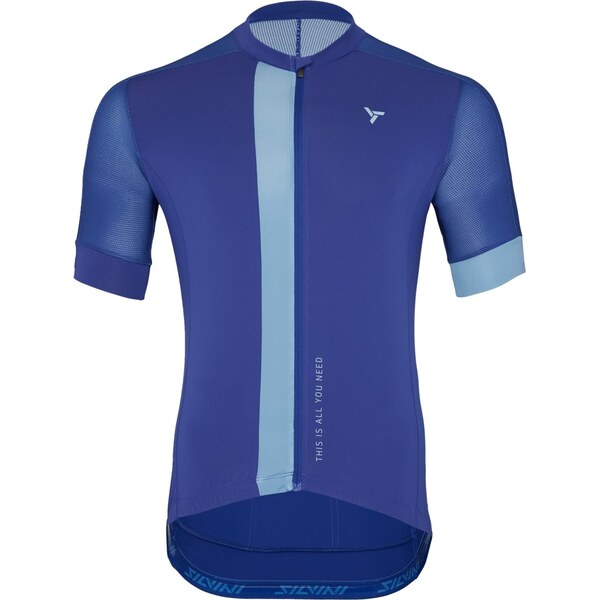 Pánsky cyklo dres Silvini Carnio modrá 63655609