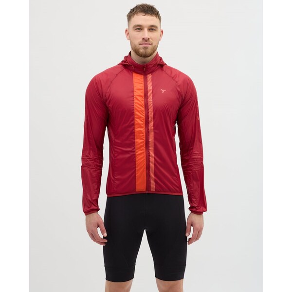 Pánska cyklo bunda Silvini Gelo červená 63655614