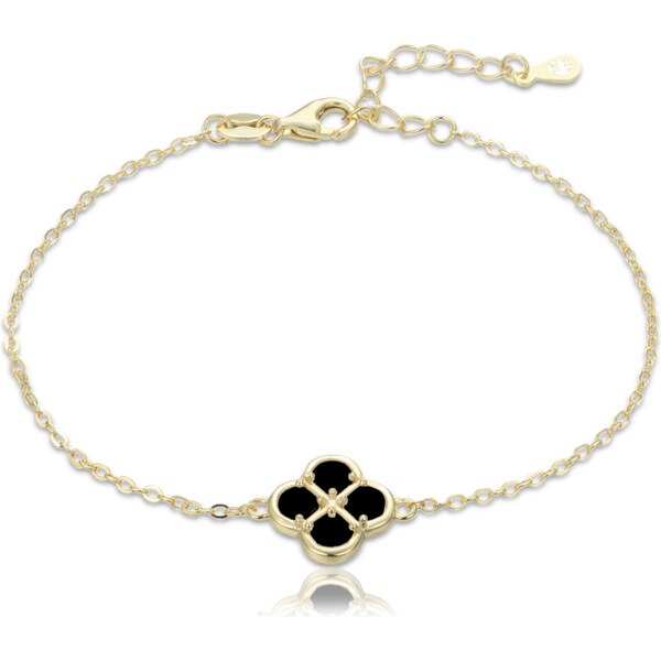 Olivie Pozlátený strieborný náhrdelník s malachitom TALIS 64919585