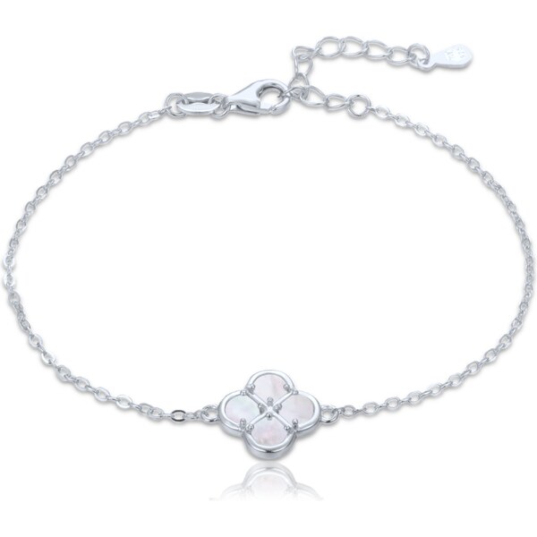 Olivie Strieborný náramok s bielou perleťou TALIS 65279375