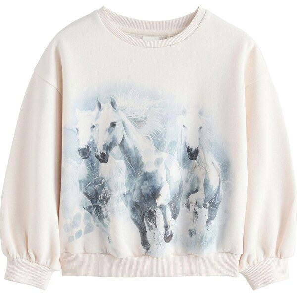 Next Mikina nebielená / čadičová / sivobéžová 65874714