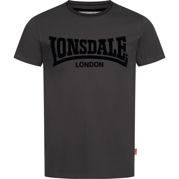 LONSDALE Tričko POTTERNEWTON antracitová / čierna 63694381