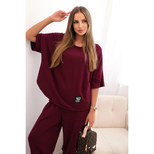 Fashionweek Talianska pohodlná tepláková súprava K6727 63671316