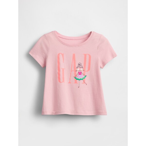 GAP Baby T-shirt with logo - Girls 64694328
