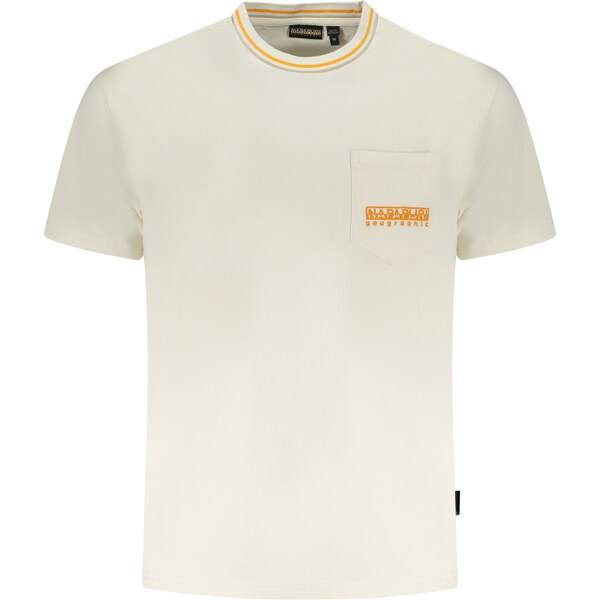 Biele tričko s krátkym rukávom Napapijri 64704356