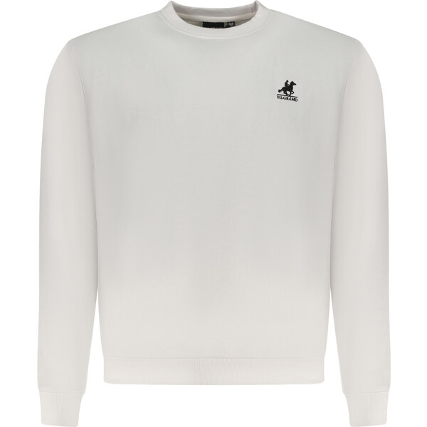 U.S. GRAND Pánska biela mikina US Grand Polo 64707253