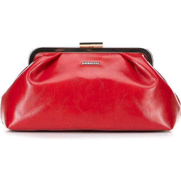 Wittchen Dámska kabelka z imitácie kože so zapínaním na kovovú sponu 66066513