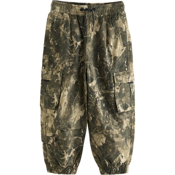 Next Nohavice kaki / svetlozelená 64403817