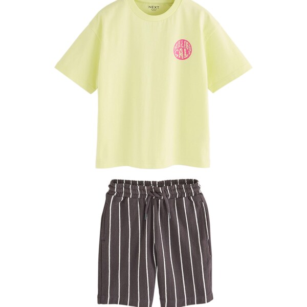 Next Set žltá / farby bahna / ružová / biela 64293681
