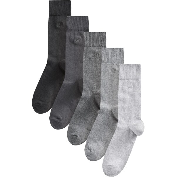 Next Ponožky sivá / svetlosivá / sivá melírovaná 63681995