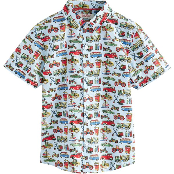 Next Košeľa Cath Kidston modrá / svetlomodrá / zelená / červená 64063054