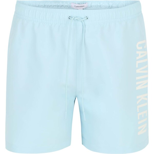 Calvin Klein Swimwear Plavecké šortky svetlomodrá / biela 63682127