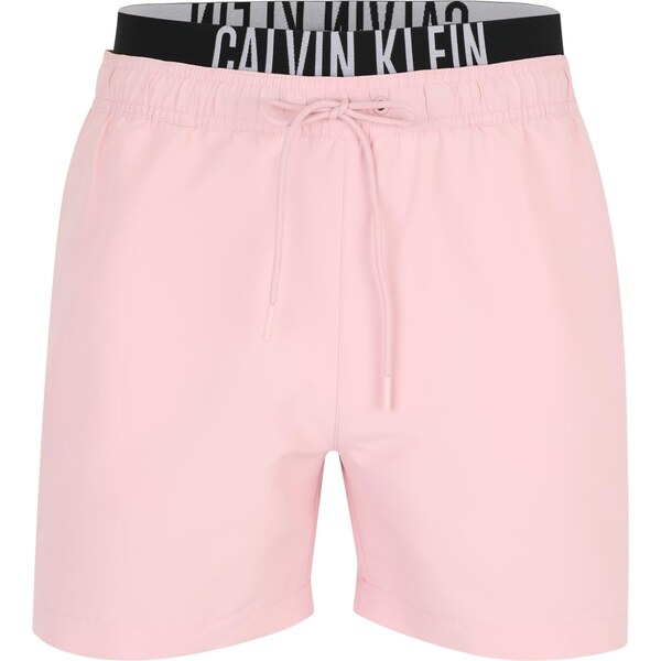 Calvin Klein Swimwear Plavecké šortky ružová / čierna / biela 63683018
