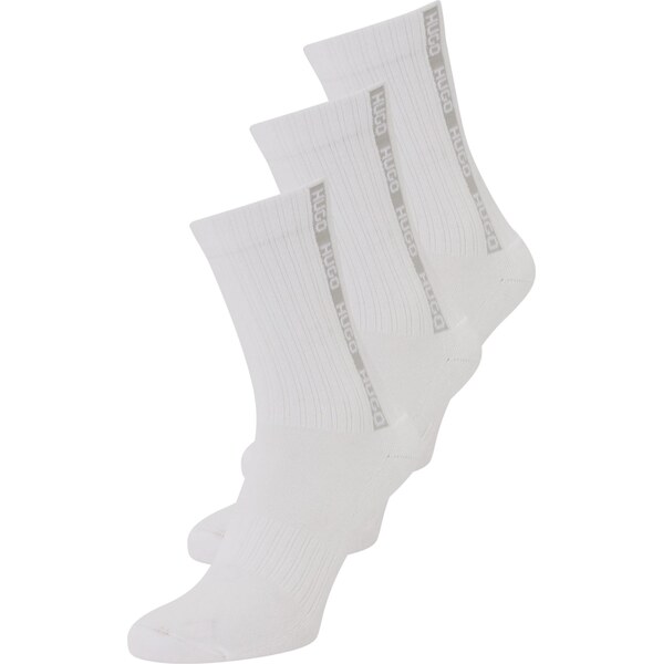 HUGO Ponožky sivá / biela 63683135