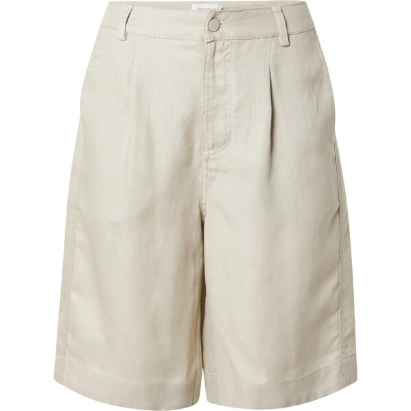 Cph Muse Plisované nohavice NATULI sivobéžová 63683184