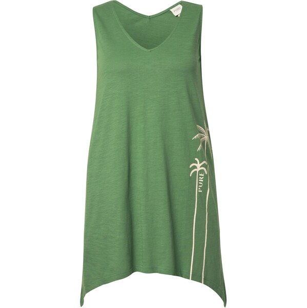 Ulla Popken Top béžová / trávovo zelená 63682056