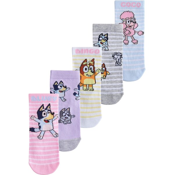 Next Ponožky svetlomodrá / pastelovo žltá / sivá / fialová / ružová 63681898